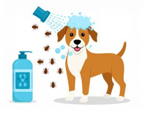 Dog Flea Treatment Shampoo | Boops & Kisses Pet Care