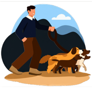 No Group Dog Walks at Boops & Kisses Pet Care