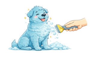 Large Dog De-Shed | Boops & Kisses Pet Care