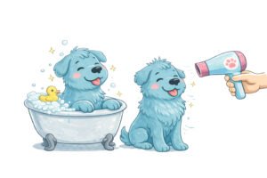 Medium Dog Bath & Blow Dry | Boops & Kisses Pet Care