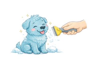 Small Dog De-Shed | Boops & Kisses Pet Care