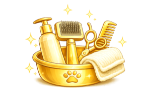 Boops & Kisses Pet Care - Your Pet, Our Care | Gold Pup Grooming Package