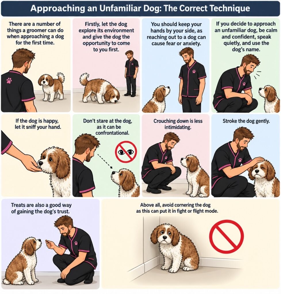 Boops & Kisses Pet Care - Your Pet, Our Care | Approaching an Unfamiliar Dog