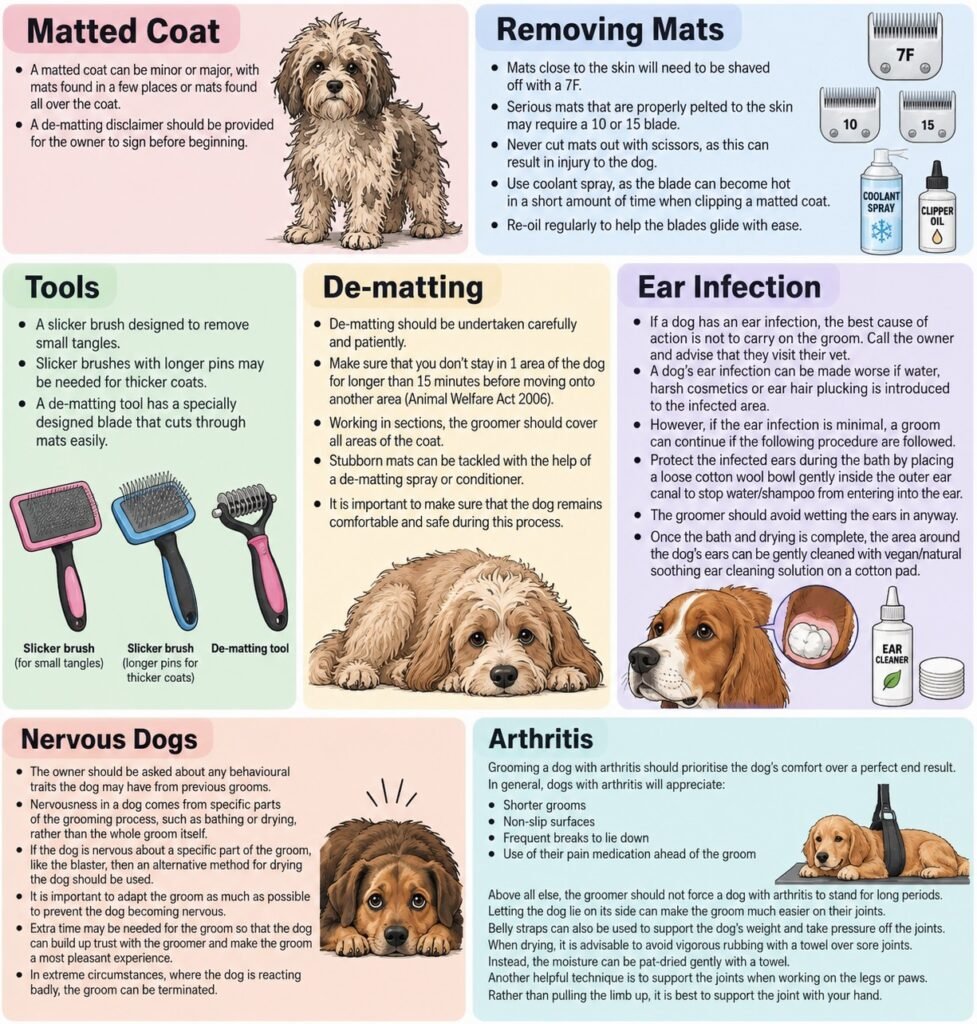 Boops & Kisses Pet Care - Your Pet, Our Care | Common Grooming Problems